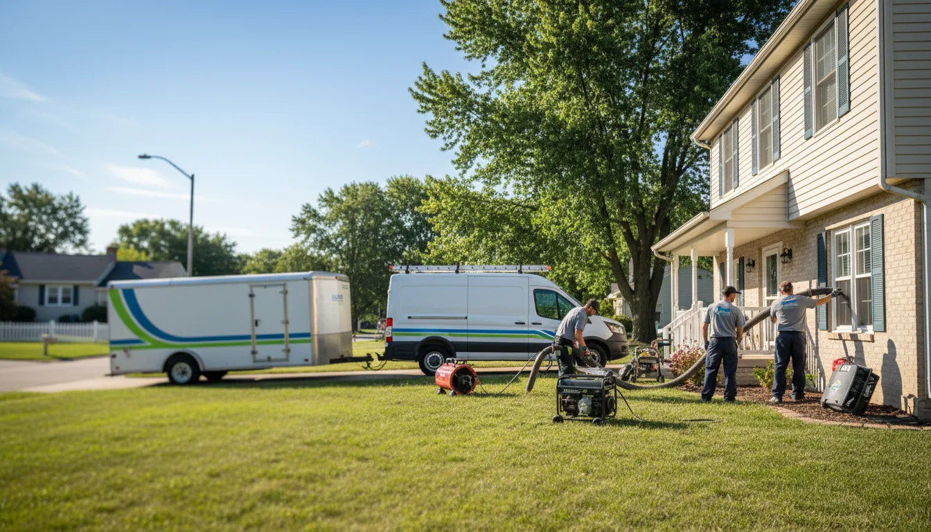 Flooded Basement Restoration And Cleanup With Repair in Heron Lake, MN near me